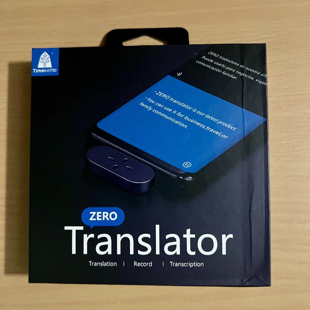 Timekettle ZERO Language Translator (iOS/Lightning)